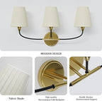 Bathroom Light Fixtures Over Mirror, 3 Light Vanity Light - Image 6