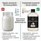 Naturevibe Botanicals Fractionated Coconut Oil 32 Ounces | 100% Pure and - Image 6