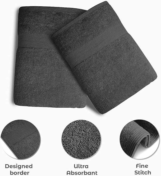 Softolle Luxury Bath Towels Set of 4 | Towels - Image 2