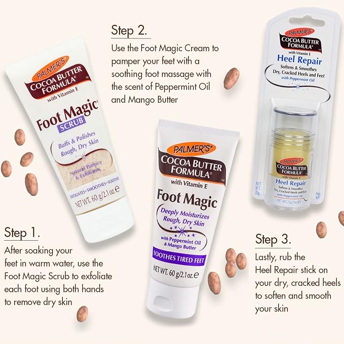 Palmer's Cocoa Butter Formula Heel Repair, Foot Balm Stick - Image 10