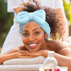 3 Pieces Towel Headbands for Women Makeup Headband for Washing Face Makeup Spa - Image 5