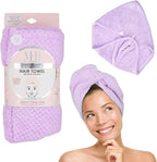 EXPRESSIONS Microfiber Hair Towel in Lavender by Expressions