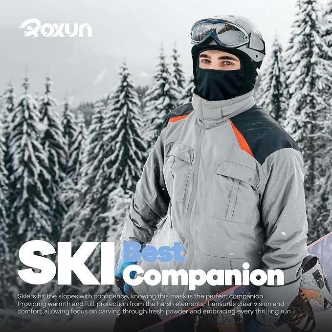 ROXUN Ski Mask Balaclava Shiesty, Motorcycle Summer Cooling Breathable UV - Image 4