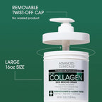 Advanced Clinicals Hyaluronic Acid Moisturizer + Fragrance Free Collagen Cream - Image 9