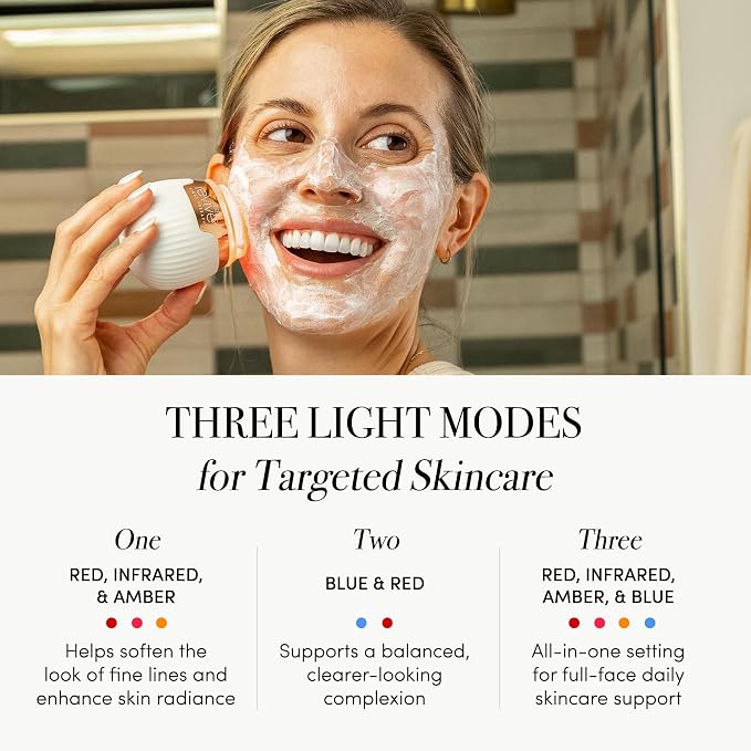 reVive Light Therapy Lux Collection Soniqué Mini, Rechargeable Sonic Face - Image 2