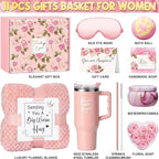 Birthday Gifts for Women Self Care Get Well Soon Gifts, Rose Relaxing Spa Gift - Image 4
