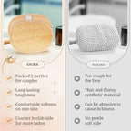 CraftsOfEgypt Egyptian Natural Loofah Body Scrubber Pads, Double Sided Luffa - Image 5
