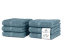 100% Cotton Wash Cloth for face & Body Set of 6, Sustainable, Highly Absorbent by VillaCelestia