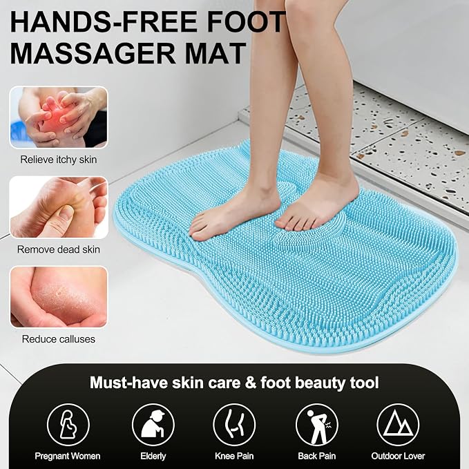 Bath Shower Foot Scrubber Mat - Image 4