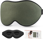 LitBear Sleep Mask for Men Side Sleeper, Sleeping Mask for Women Light Blocking by LitBear