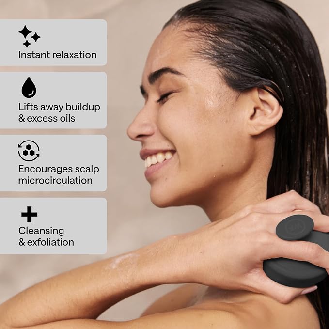 Silicone Scalp Scrubber for Dandruff – Serum, & Hair Oil Applicator – Scalp - Image 2