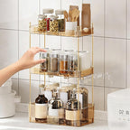 Akinbas 3 Tier Bathroom Organizer Countertop Makeup Perfume Tray Skincare - Image 7