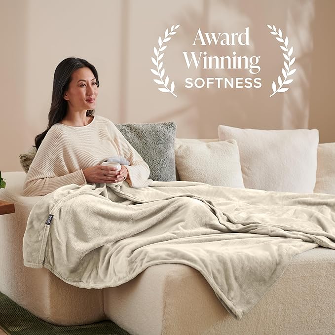 Bare Home Fleece Blanket - Image 2