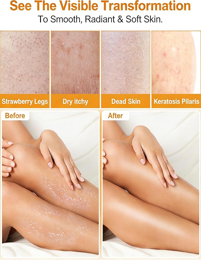 New Deep Exfoliating Body Scrubber, Upgraded Traditional Exfoliating Body - Image 8