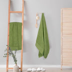 GLAMBURG 100% Cotton 2 Pack Oversized Bath Towel Set 28x55 Inches, Ultra Soft - Image 4