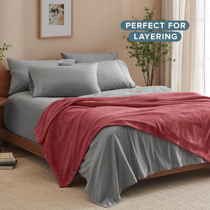 Bare Home Fleece Blanket - Image 8