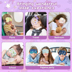 Kids Sleep Mask Eye Cover: 100% Real Natural Pure Silk Eye Mask - Image 7