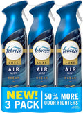 Febreze Air Mist, Luxe Air Freshener Spray, Odor Fighting Room Spray, Deodorizer by Febreze