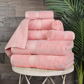 SUPERIOR Egyptian Cotton Pile 8 Piece Towel Set, Includes 2 Bath, 2 Hand by SUPERIOR