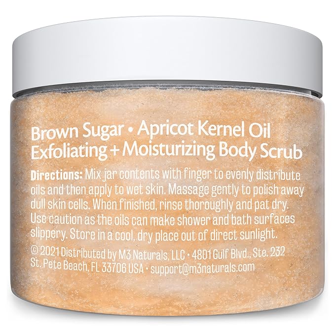 Brown Sugar Scrub Face Foot & Body Exfoliator Infused - Image 2
