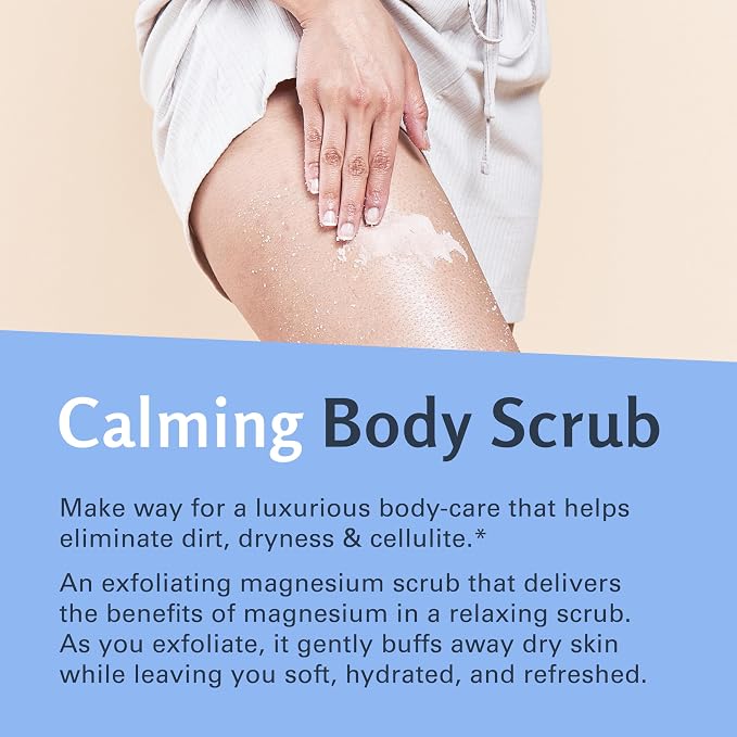 Magnesium Body Scrub for Sore Muscles, Exfoliation & Relaxation | Calming & - Image 4