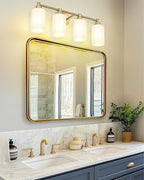 FEMILA 25" Brushed Gold Bathroom Light Fixtures, 4 Light Vanity Light Fixture - Image 4