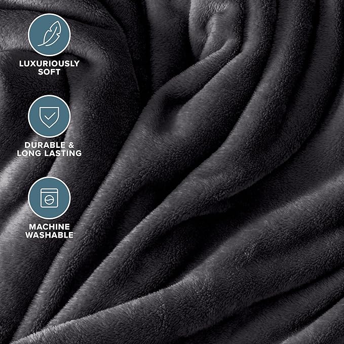 Bare Home Fleece Blanket - Image 6