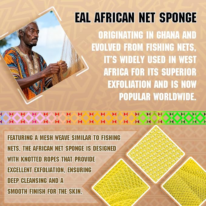 Authentic African Net Sponge - Image 3