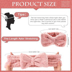 Yunlly 20 Pcs Spa Headband for Women 4 Inches Width Facial Makeup Hair Band - Image 2
