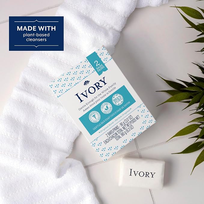 Ivory Body Wash + Gentle Bath Bar Soap Bundle Designed - Image 5