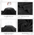 Peryiter Oversized Bath Towels Set of 6 - Image 4