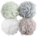 BTYMS Bath Sponge Shower Loofahs 60g Mesh Pouf Bath Scrunchies Body Wash Puff by BTYMS