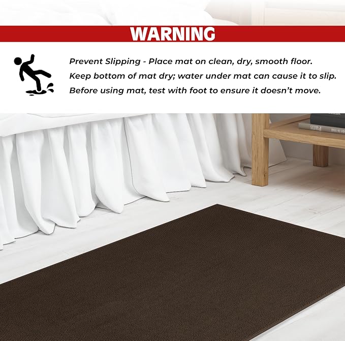 Cotton Paradise 100% Cotton Non Slip Bath Mats - Image 6