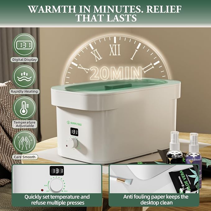 BUMPLYBEE 7000ml Paraffin Wax Machine - Image 4