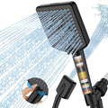 Filtered Shower Head with Handheld, High Pressure 6 Spray Mode Showerhead with by homlord