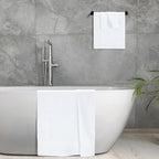 BOUTIQUO Ultra Soft 3 Pack Cotton Towel Set, Contains a Bath Towels 28x55 inch - Image 5