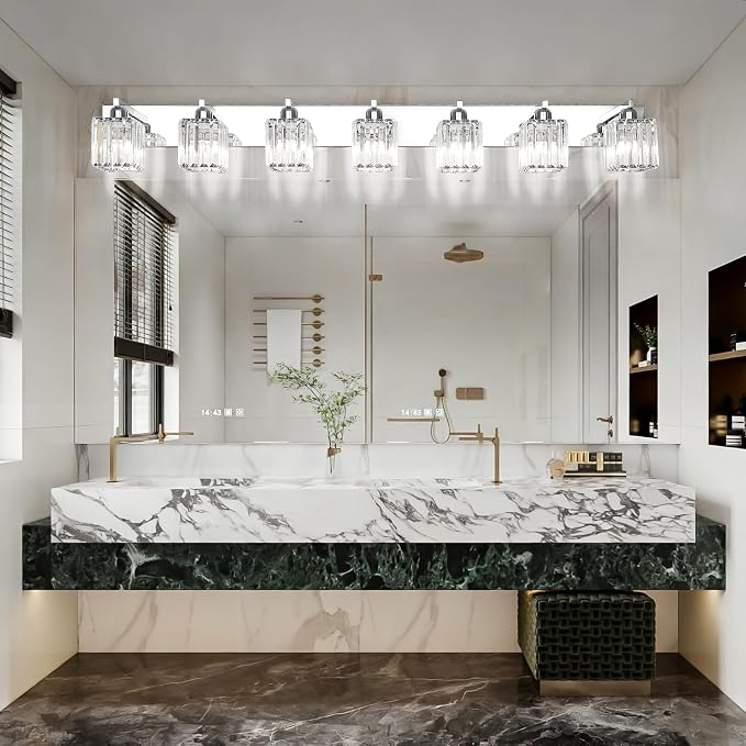 Aipsun Bathroom Vanity Light Fixtures Chrome Vanity Light - Image 2