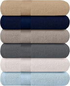 KAHAF Collection 6-Pack Bath Towels by KAHAF+COLLECTION