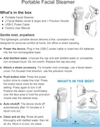 Nebu Ease Portable Facial Steamer & Personal Fine Mist Device – Handheld - Image 6