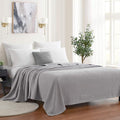 Sweet Home Collection 100% Fine Cotton Blanket Luxurious Weave Stylish Design by SweetHomeCollection