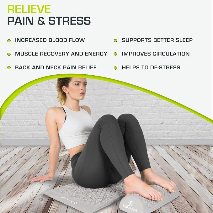 ProsourceFit Acupressure Mat and Pillow Set - Image 4