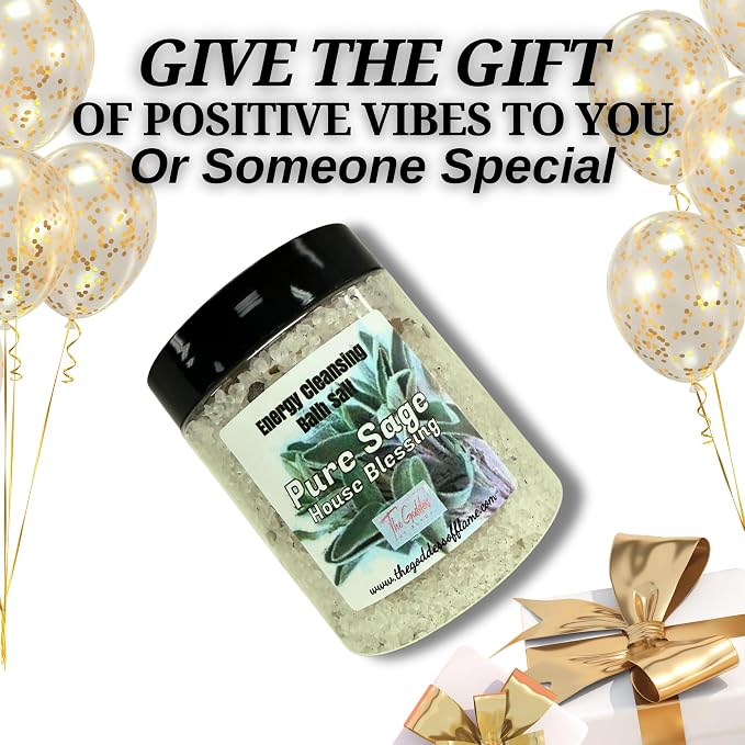 Pure Sage Bath Salts – Dead Sea Salt Bath Soak - Image 4