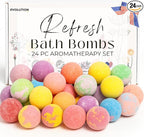 EvolutionUSA 24 Refresh Bath Bombs by EvolutionUSA