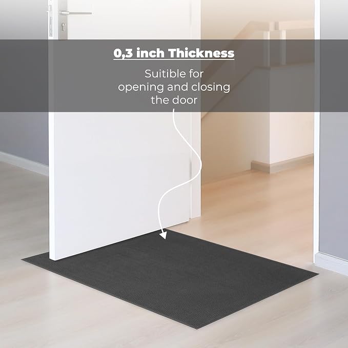 Cotton Paradise 100% Cotton Non Slip Bath Mats - Image 4