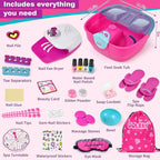 Golray Kid Foot Spa & Nail Kit, Girl Gift - Image 3