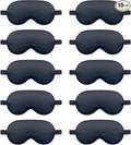 10 Pack Sleep Mask, Silk Eye Mask, by QISEQIRO