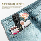 TUOBEO Cordless Nail Drill Electric Rechargeable File Kit, Professional Efile - Image 7