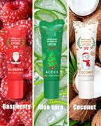 Christmas Moisturizing Lip Balm Gift Set, Non-sticky Long Lasting Clear Jelly - Image 2