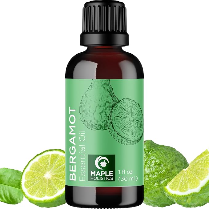 Bergamot Essential Oil for Diffuser Aromatherapy by MapleHolistics
