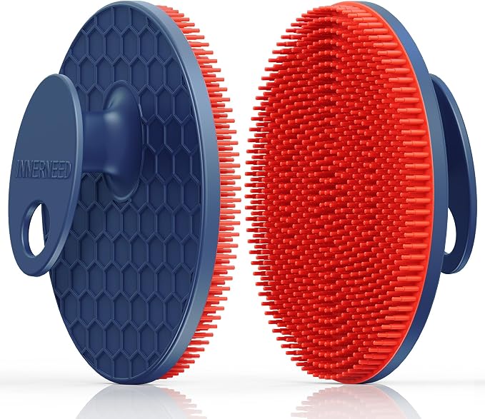 INNERNEED Magnetic Silicone Body Scrubber by INNERNEED